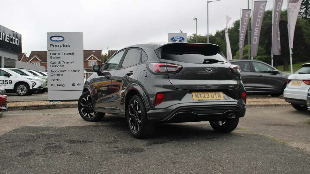 Ford Puma 1.0 Ecoboost Hybrid Mhev St-line X Dct MX23UTN Grey #4