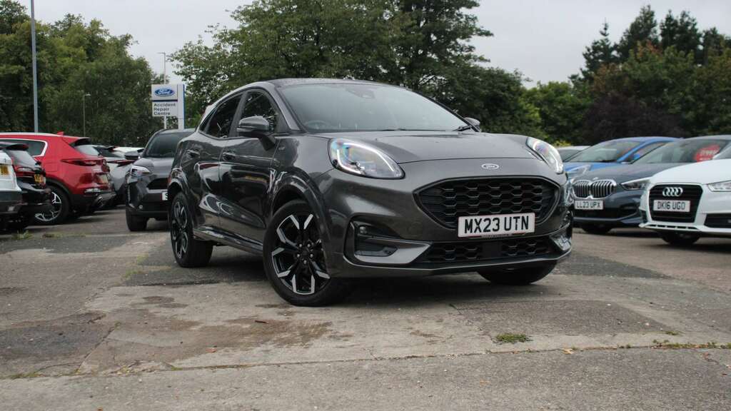 Ford Puma 1.0 Ecoboost Hybrid Mhev St-line X Dct MX23UTN Grey #2