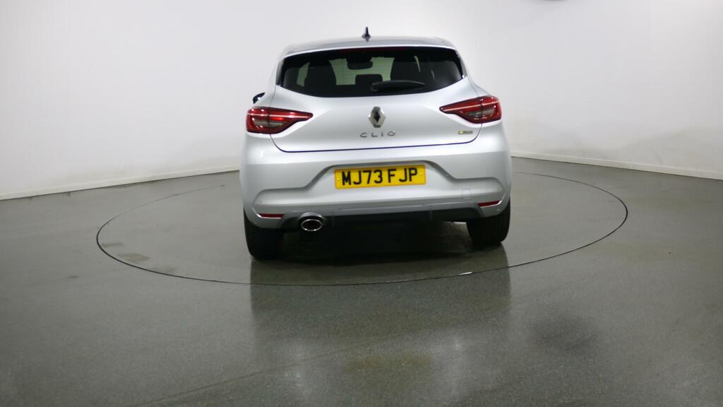 Renault Clio 1.0 Tce 90 Rs Line MJ73FJP Silver #6
