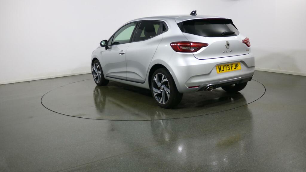 Renault Clio 1.0 Tce 90 Rs Line MJ73FJP Silver #3