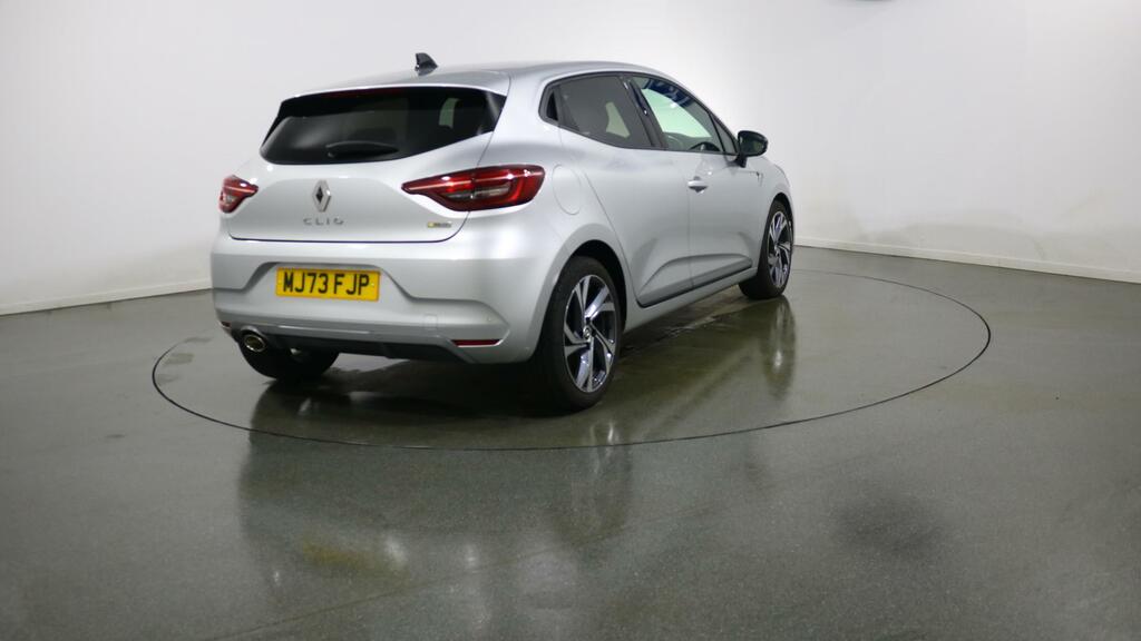 Renault Clio 1.0 Tce 90 Rs Line MJ73FJP Silver #2