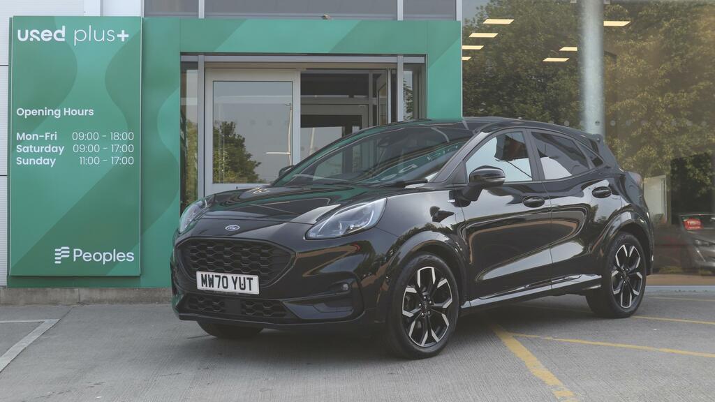 Ford Puma 1.0 Ecoboost Hybrid Mhev St-line X MW70YUT Black #2