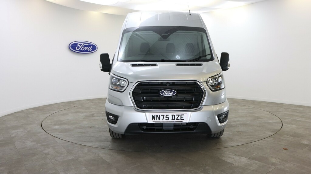 Ford Transit Custom 350 L3 Lwb H3 High Roof Limited Nav 165Ps Eu6 6 Sp WN75DZP Silver #2