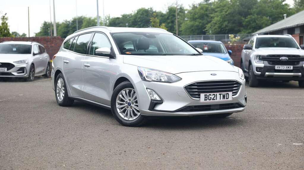Ford Focus 1.0 Ecoboost Hybrid Mhev 125 Titanium Edition BG21TWD Silver #2