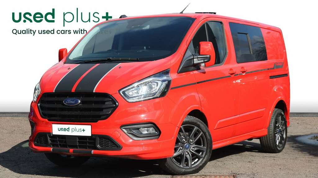 Ford Transit Custom 2.0 Ecoblue 170Ps Low Roof Sport Van Red