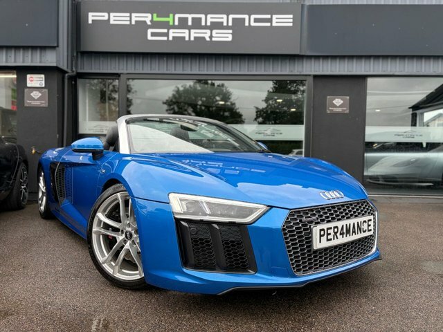 Audi R8 5.2 Fsi V10 Spyder S Tronic Quattro Eur Blue
