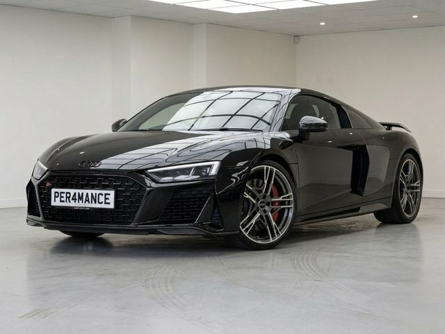 Audi R8 5.2 Fsi V10 Performance Carbon Black Coupe Pet Black #6