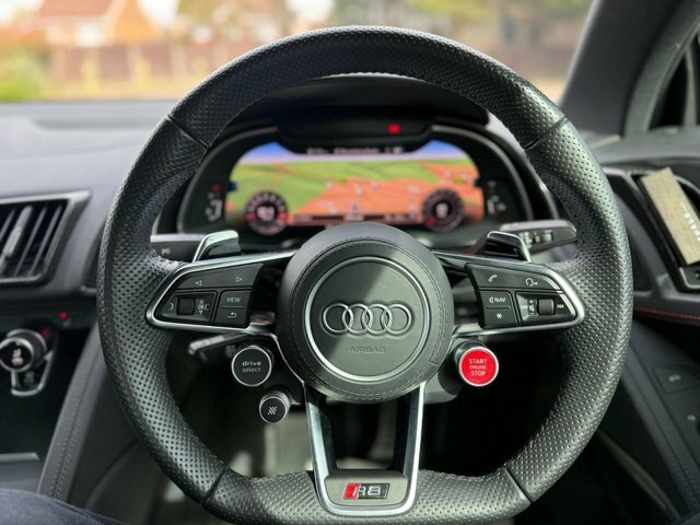 Audi R8 5.2 Fsi V10 Performance Carbon Black Coupe Pet Black #4