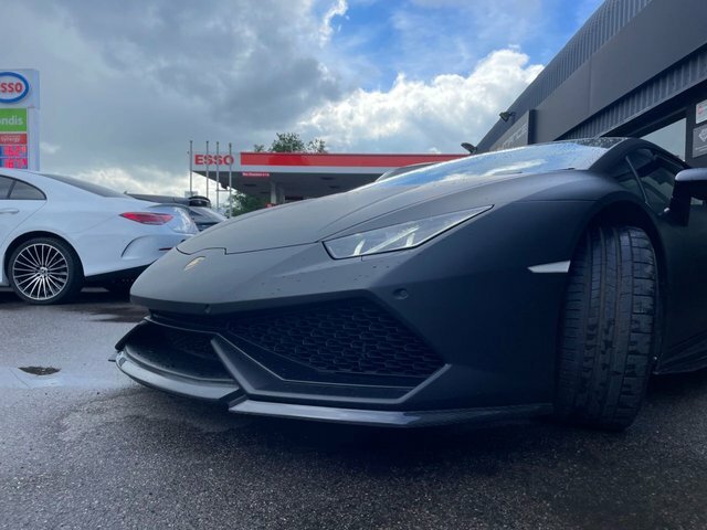 Lamborghini Huracan Coupe Black #11