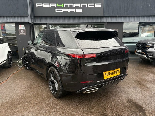 Land Rover Range Rover Sport 3.0 P460e 38.2Kwh Suv Plu SJ24DVO Black #2