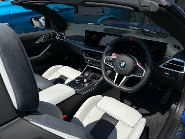 BMW M4 3.0 Biturbo Competition Convertible Ste Blue #5