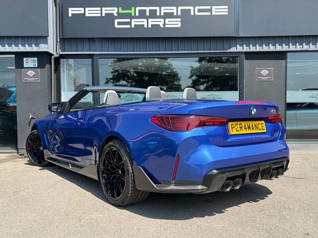 BMW M4 3.0 Biturbo Competition Convertible Ste Blue #2