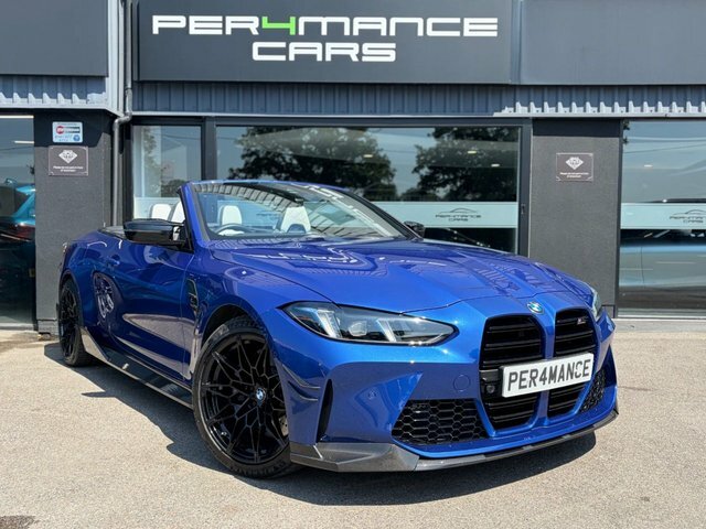 BMW M4 3.0 Biturbo Competition Convertible Ste Blue