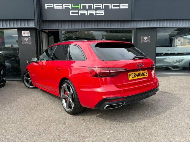 Audi A4 Avant 2.0 Tfsi 45 Black Edition Estate S Tron Red #2