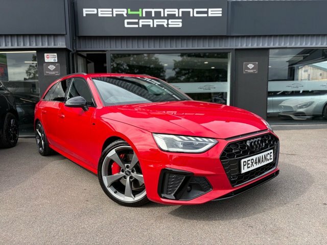 Audi A4 Avant 2.0 Tfsi 45 Black Edition Estate S Tron Red #6