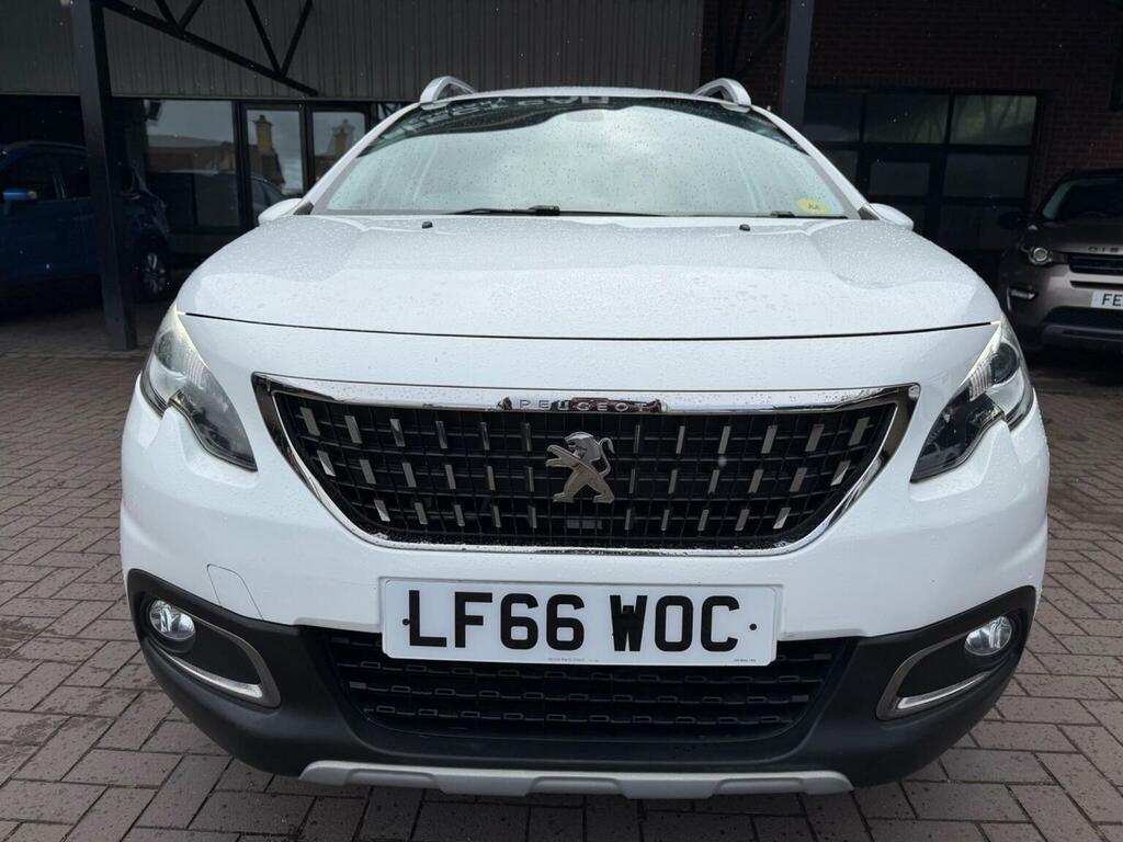 Peugeot 2008 1.2 Puretech Allure Euro 6 2017 LF66WOC White #2