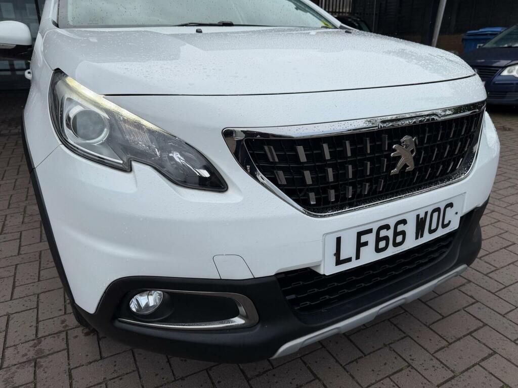 Peugeot 2008 1.2 Puretech Allure Euro 6 2017 LF66WOC White #3