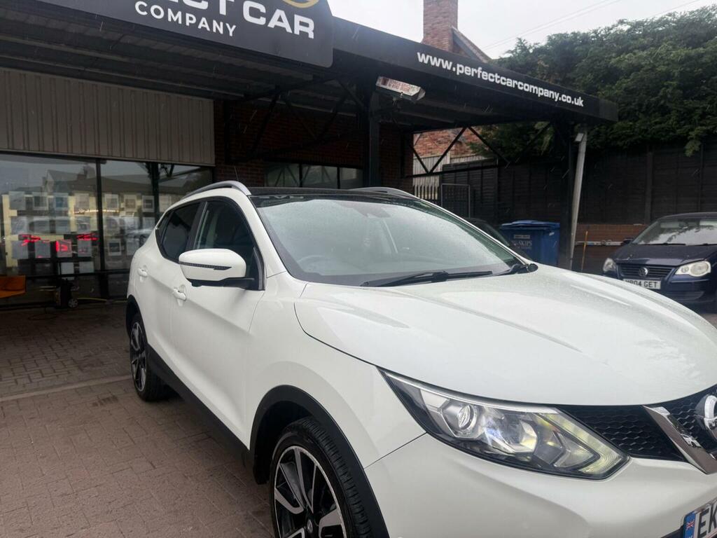 Nissan Qashqai 1.6 Dci Tekna Xtron 2Wd Euro 6 Ss 2015 EK65HDO White #6