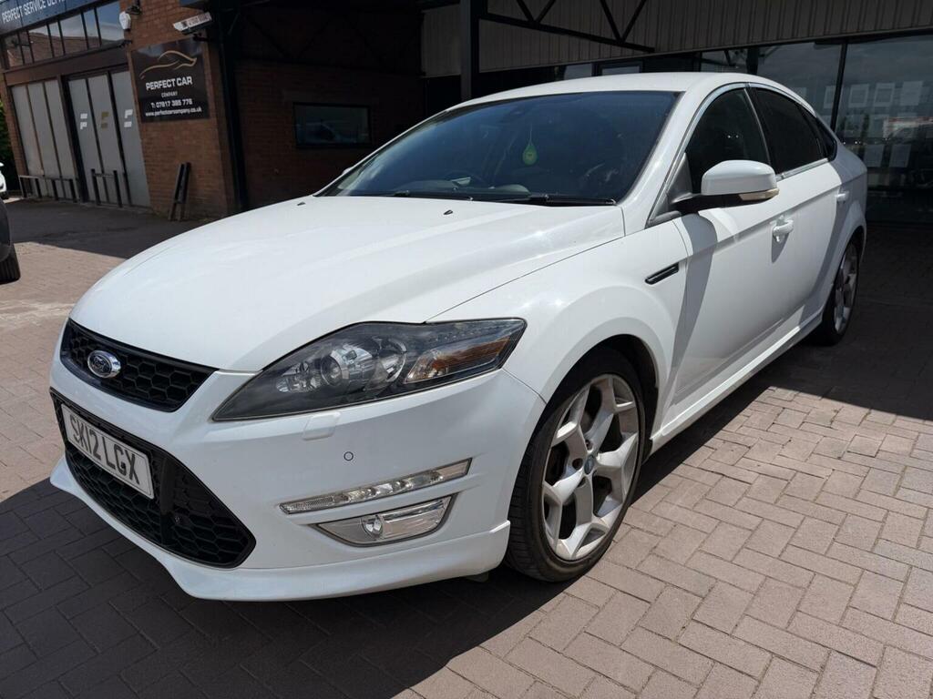 Ford Mondeo 2.2 Tdci Titanium X Sport Euro 5 2012 White #3