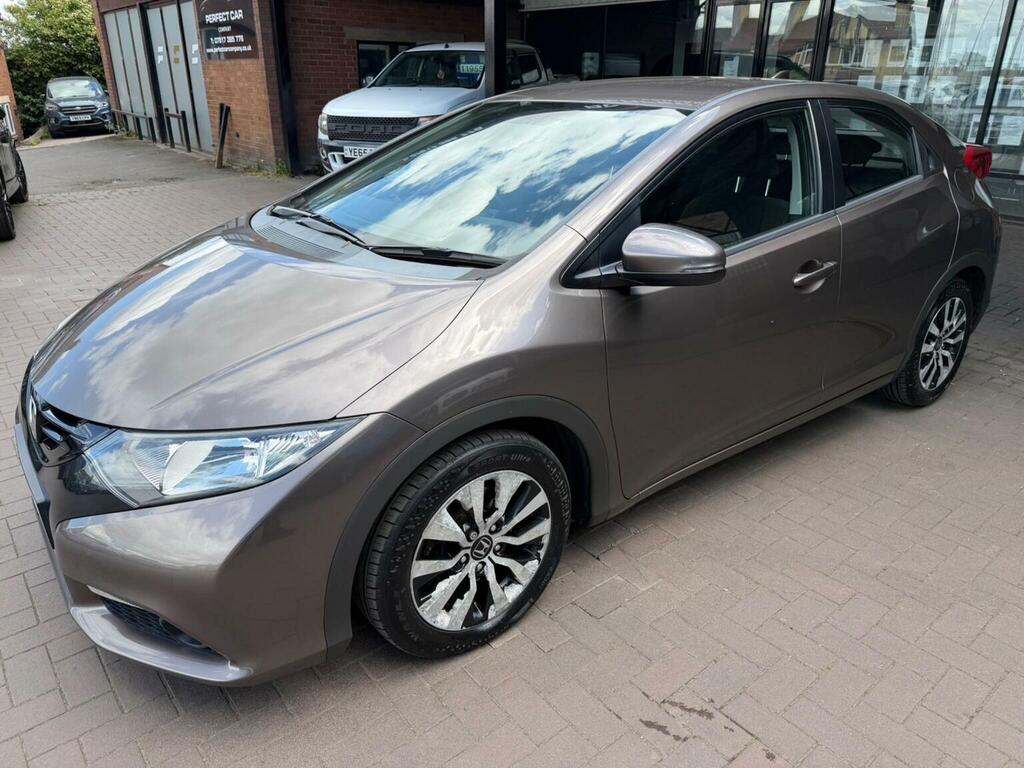 Honda Civic 1.6 I-dtec Es Euro 5 Ss 2013 Brown #4