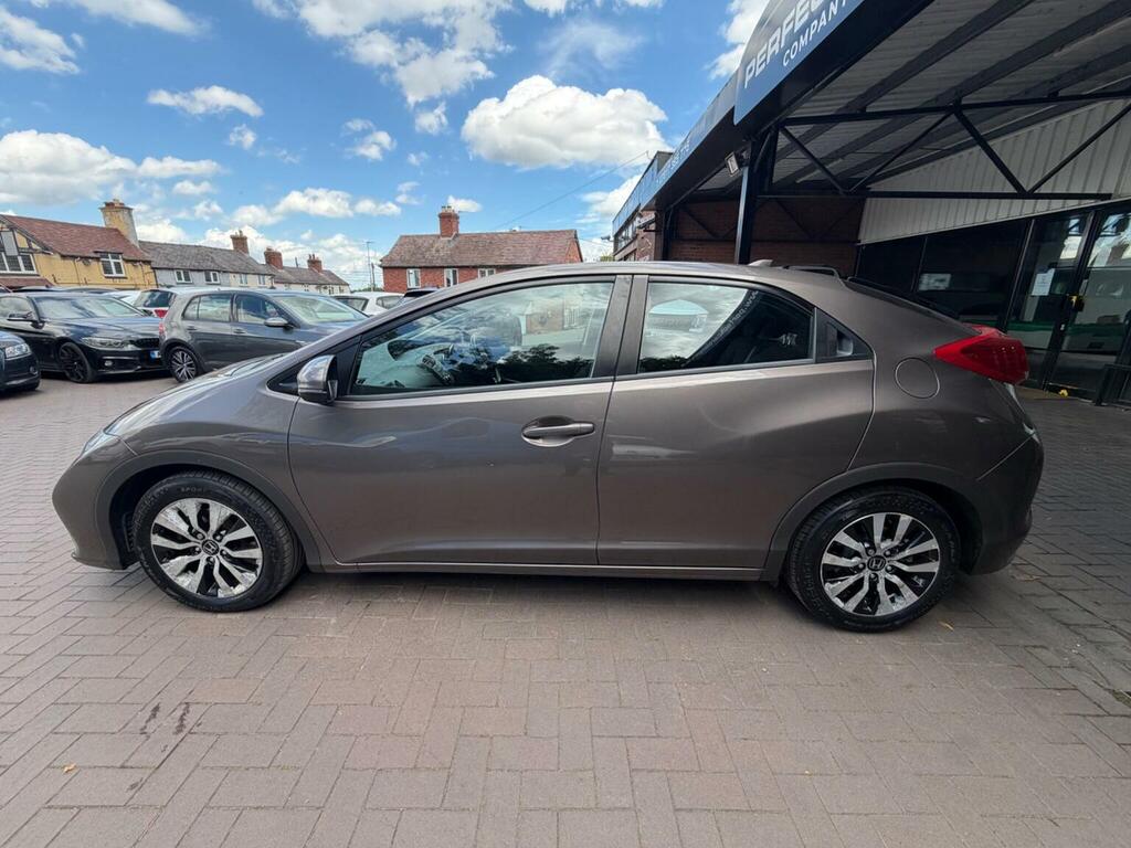 Honda Civic 1.6 I-dtec Es Euro 5 Ss 2013 Brown #5