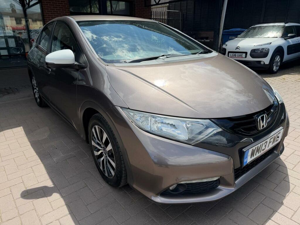Honda Civic 1.6 I-dtec Es Euro 5 Ss 2013 Brown #2