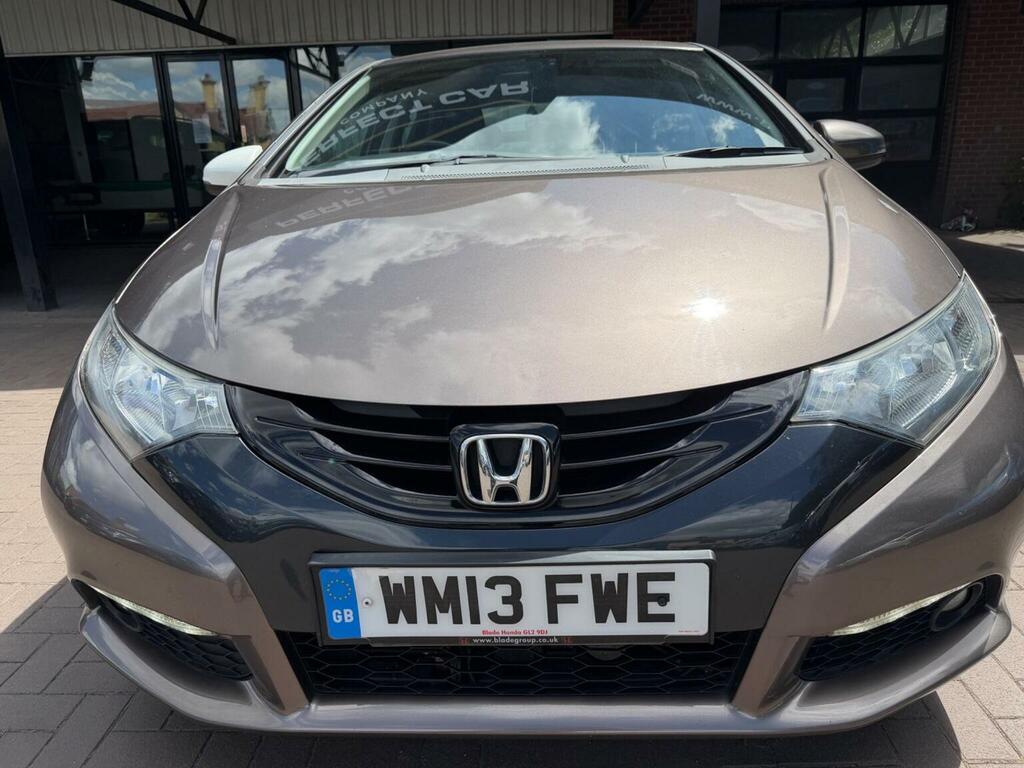 Honda Civic 1.6 I-dtec Es Euro 5 Ss 2013 Brown #3