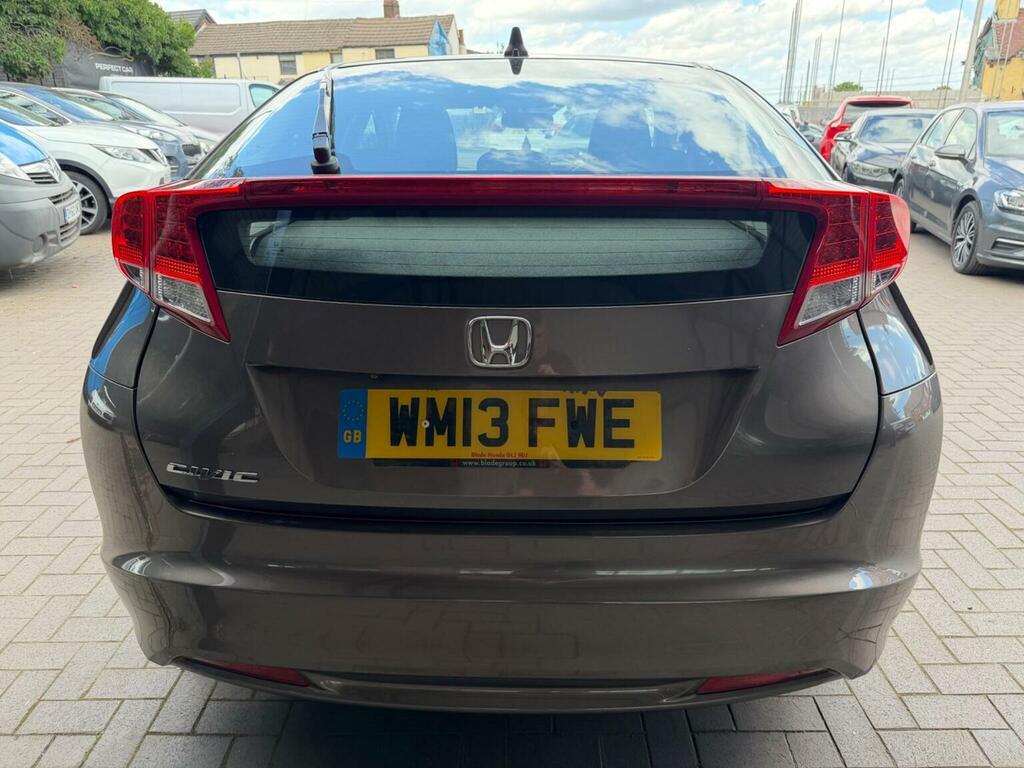 Honda Civic 1.6 I-dtec Es Euro 5 Ss 2013 Brown #6