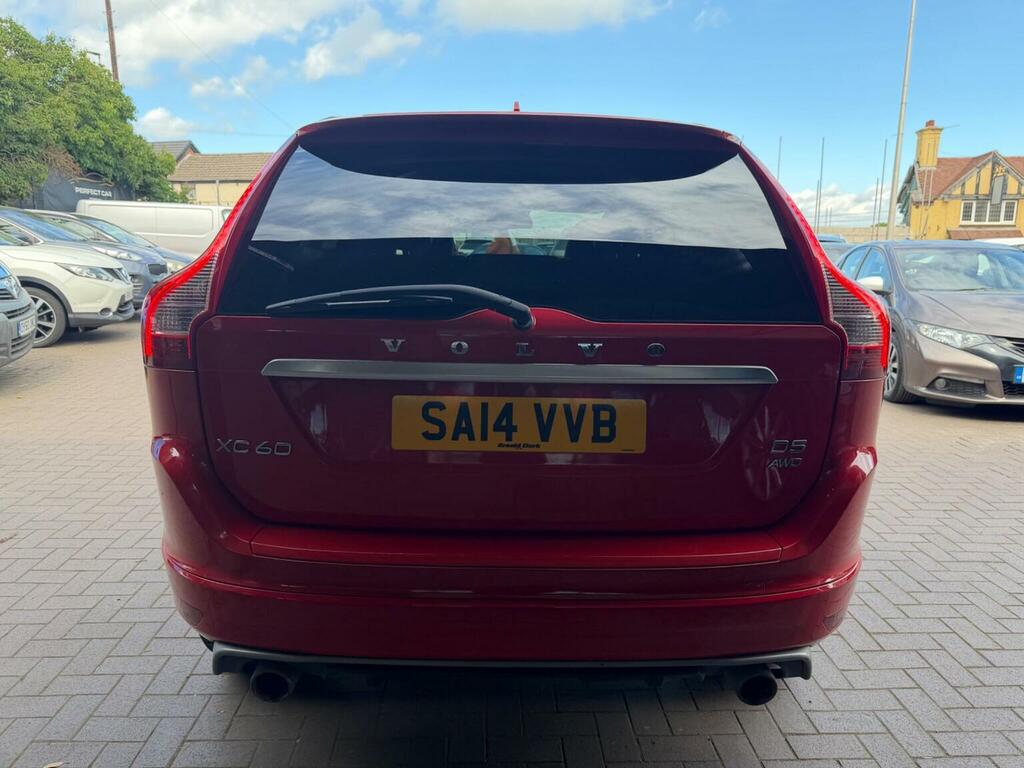 Volvo XC60 2.4 D4 R-design Awd Euro 5 Ss Red #9
