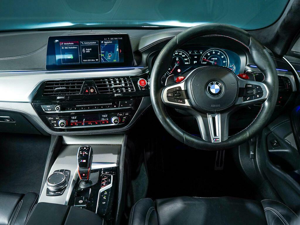 BMW M5 4.4 M5 Competition Blue #14