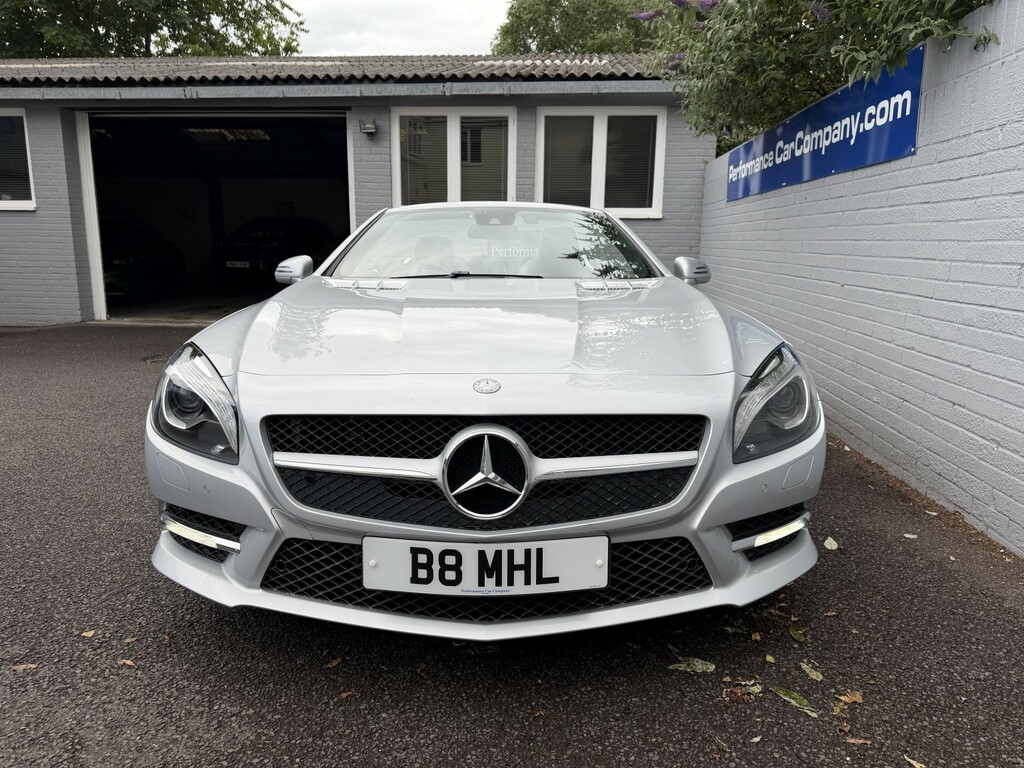 Mercedes-Benz SL Class 3.5 Sl350 V6 Sport Amg Only 48250 Miles Silver #5