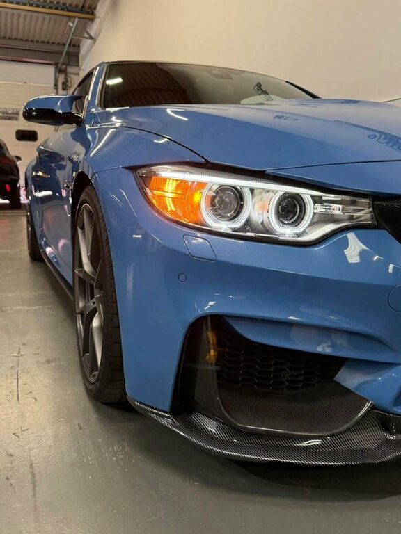 BMW M4 Biturbo Convertible Blue #22