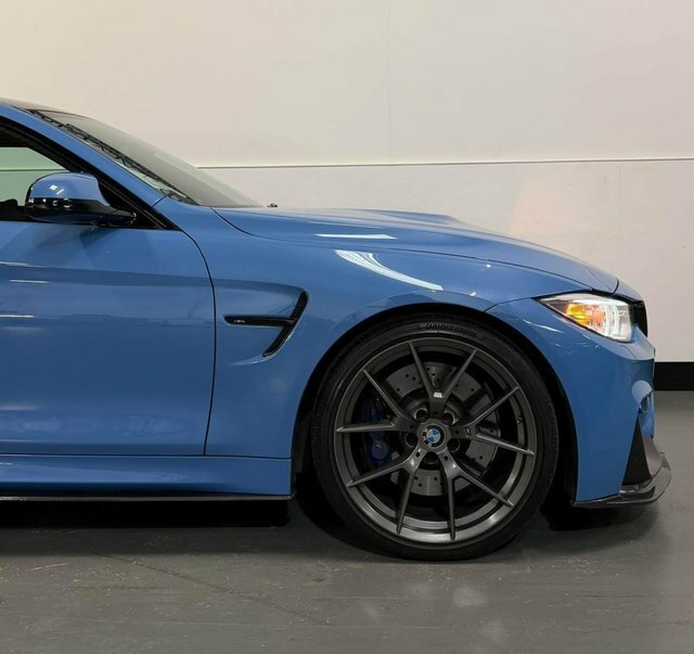 BMW M4 Biturbo Convertible Blue #11