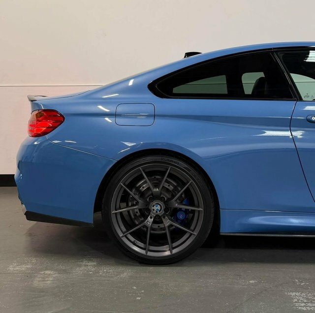 BMW M4 Biturbo Convertible Blue #12