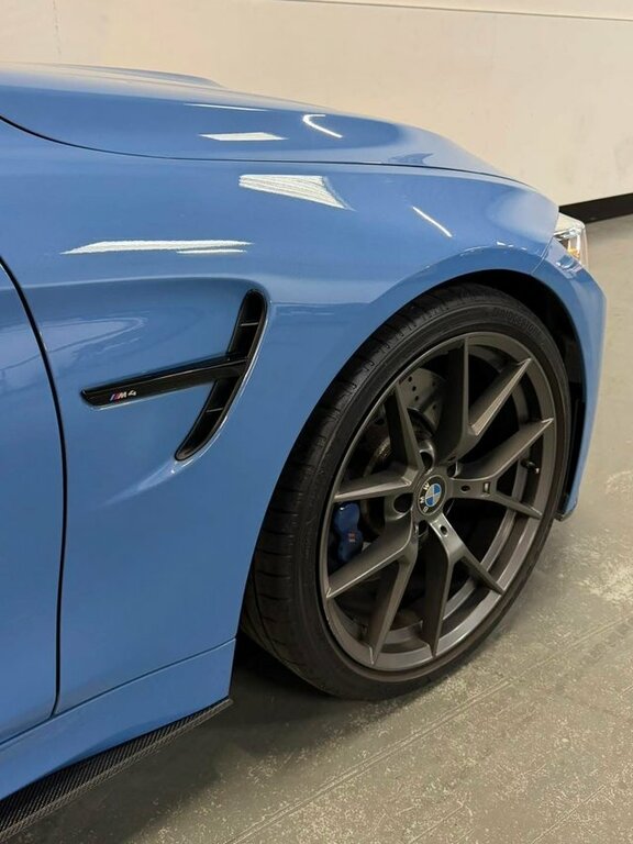 BMW M4 Biturbo Convertible Blue #23
