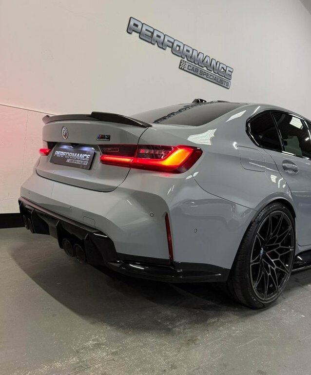 BMW M3 Biturbo Competition Saloon Grey #3