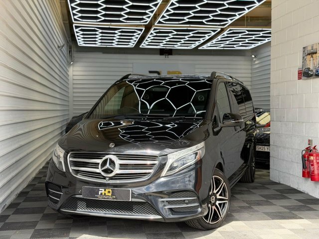 Mercedes-Benz V Class 2.1 V 250 D Amg Line XL 188 Bhp Black #6