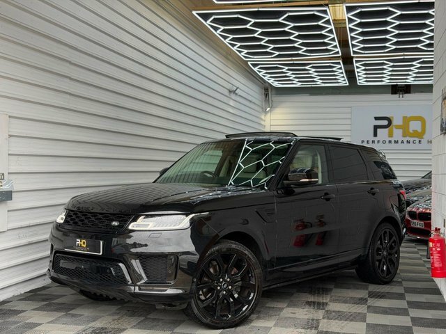 Land Rover Range Rover Sport 2018 3.0 Sd V6 Dynamic Suv Diese Black #4