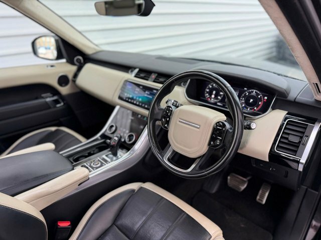 Land Rover Range Rover Sport 2018 3.0 Sd V6 Dynamic Suv Diese Black #3