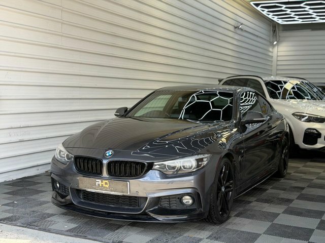 BMW 4 Series Gran Coupe 2018 3.0 440I M Sport Coupe Euro 6 Grey #4