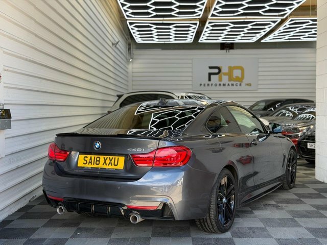 BMW 4 Series Gran Coupe 2018 3.0 440I M Sport Coupe Euro 6 Grey