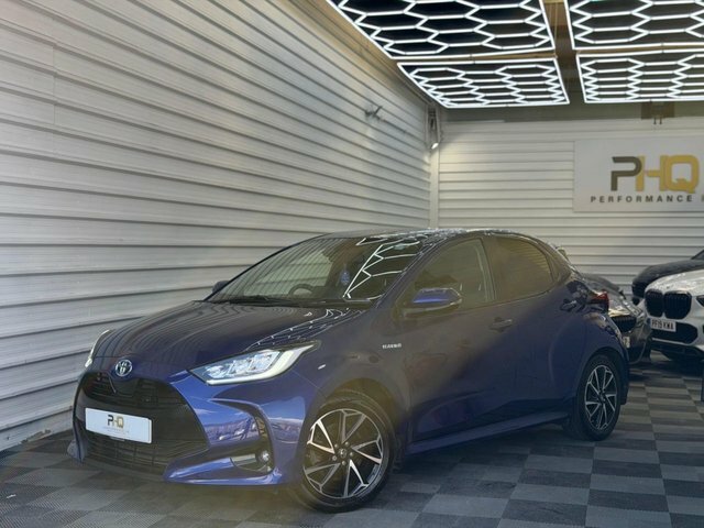 Toyota Yaris 2021 1.5 Vvt-h Design Hatchback Hybrid Blue #5