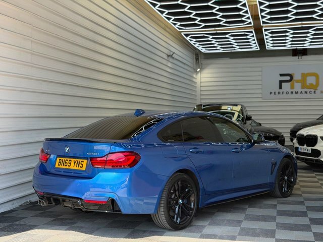 BMW 4 Series Gran Coupe 2019 2.0 420I Gpf M Sport Hatchback Aut Blue