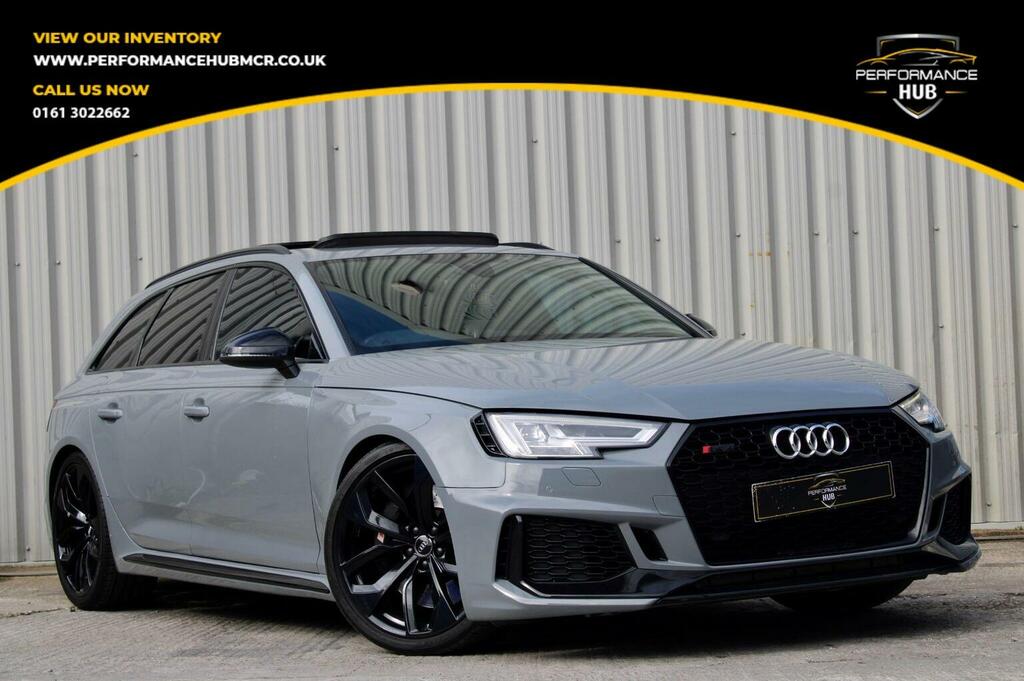 Audi RS4 Avant Estate 2.9 Tfsi V6 Tiptronic Quattro Euro 6 Ss Grey