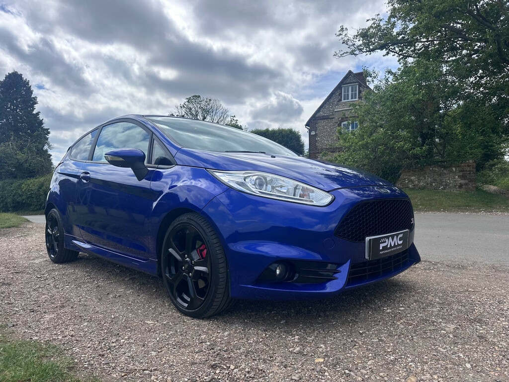 Ford Fiesta 1.6 Ecoboost St-3 Hatchback YF66DBU Blue #5
