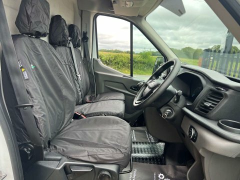 Ford Transit Custom 2.0 350 Leader HN71FJZ White #4