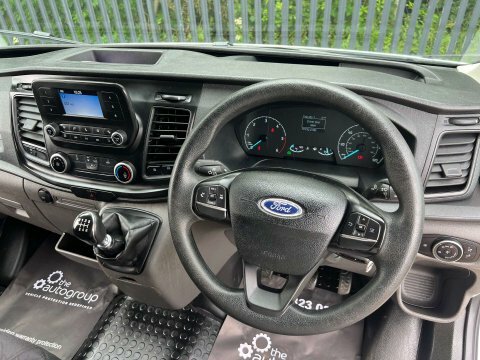 Ford Transit Custom 2.0 350 Leader HN71FJZ White #5