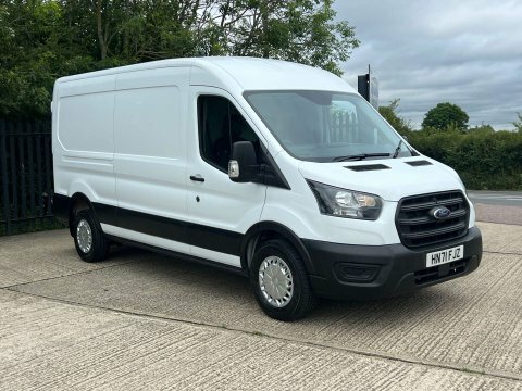 Ford Transit Custom 2.0 350 Leader HN71FJZ White #3