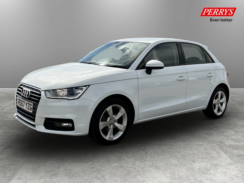 Audi A1 1.0 Tfsi Sport RE67YZG White #3