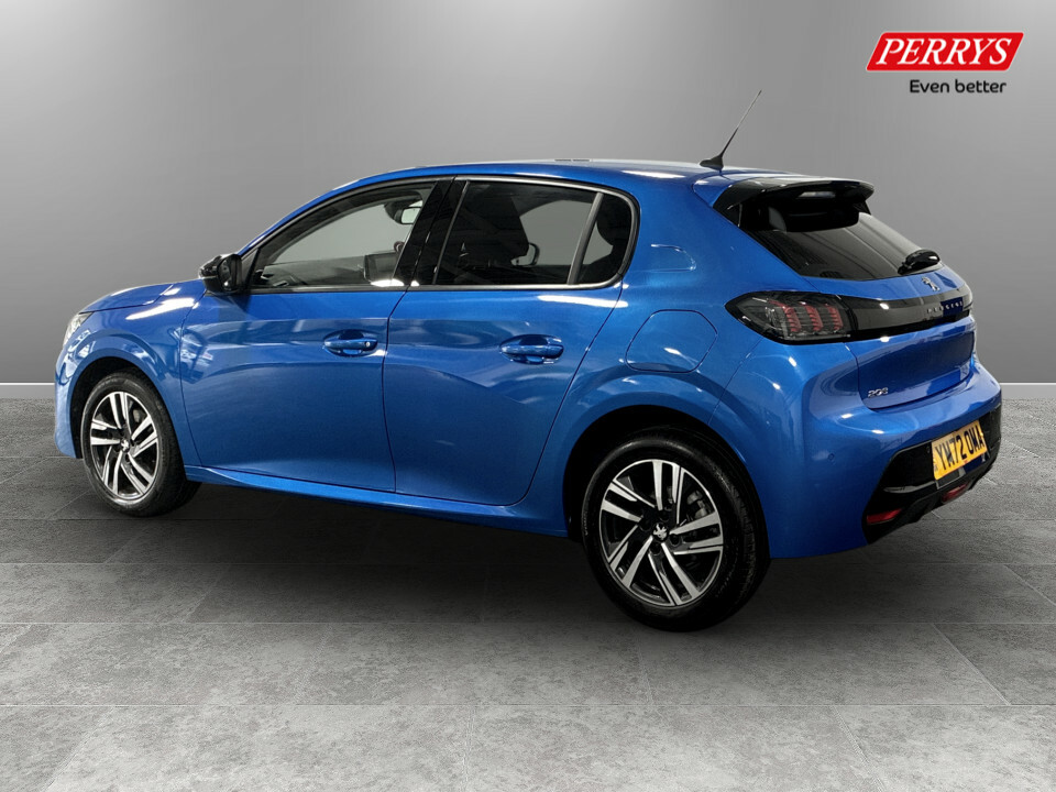 Peugeot 208 1.5 Bluehdi 100 Allure Premium YM72OMA Blue #5